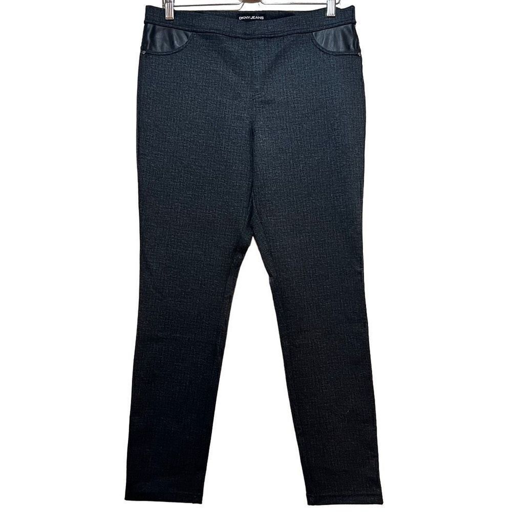 DKNYΒ PullβonβCharcoalβGrayββPantsβLg
